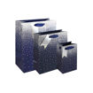 Picture of NAVY OMBRE GIFT BAG - STARS